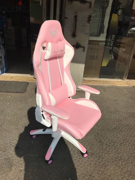 Meetion Pink Gaming Chair 16