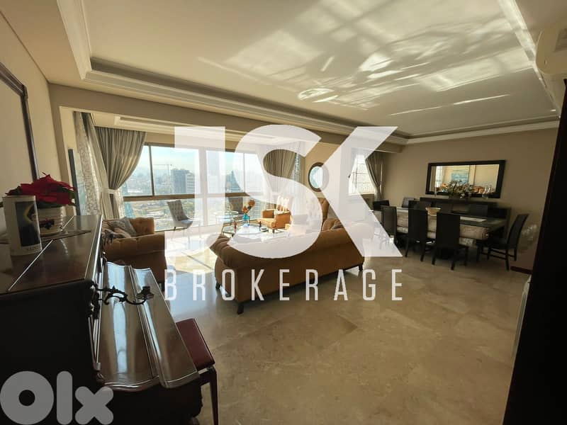 L10273-High-End Fully Furnished Apartment For Rent in Achrafieh 0