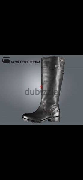 G Star Raw vegan real leather size 38 fits 37  used once 2