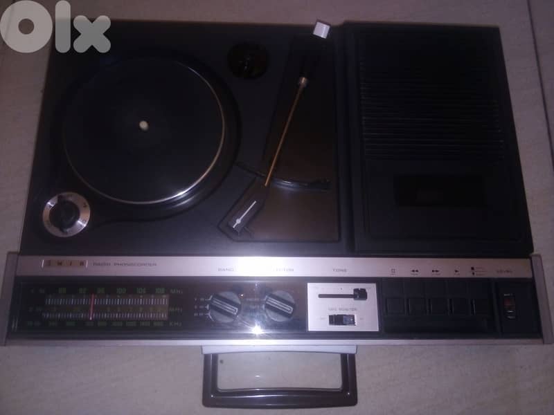 Vintage turntable combo bag 0