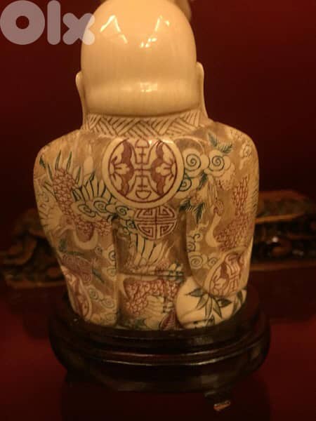 antique japanese Meiji period boudha signed 1
