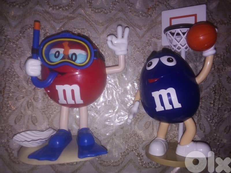 Big collection of M&M collectible dispensers 4