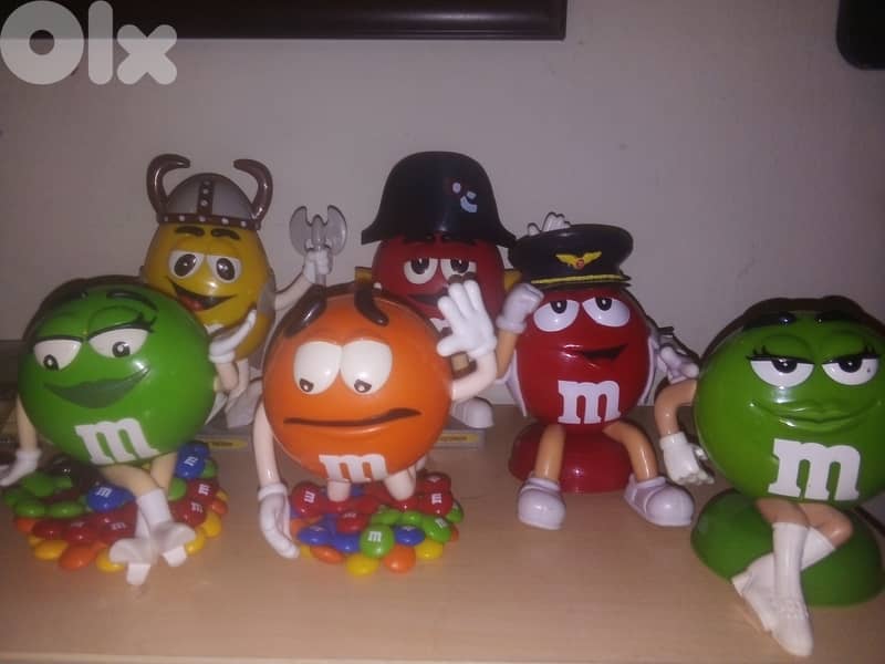 Big collection of M&M collectible dispensers 2