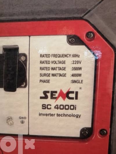 Inverter Generator 3500 - 4000W 1