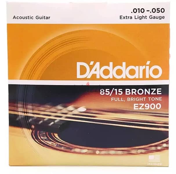 daddario acoustic guitar string 3
