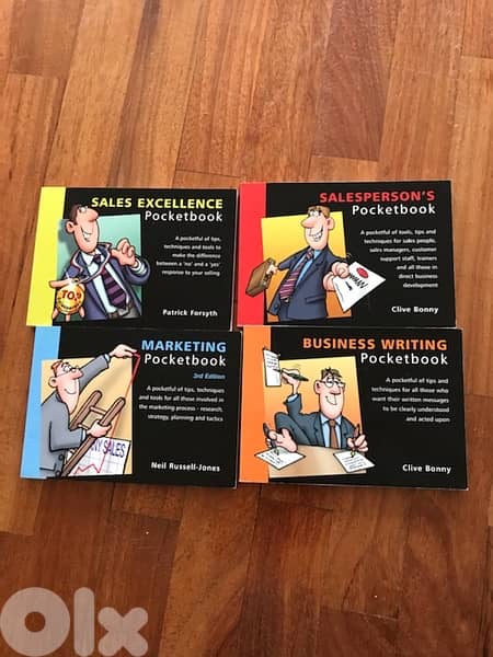 Pocket book all 5 USD for all 4 books 0