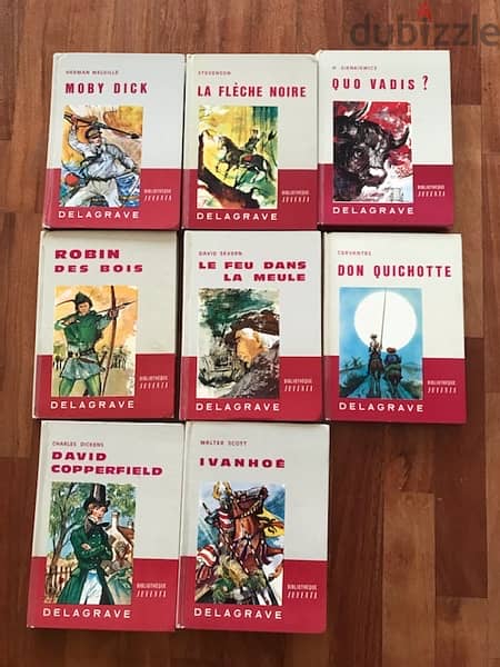 Delagrave - Biblioteque Juventa 7 books 0