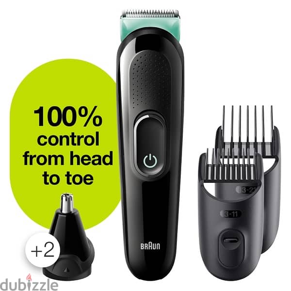 Braun 6 in 1 Trimmer Kit 5 Attachments 2