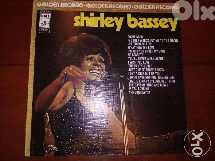 shirley bassey golden record vinyl EMI 0