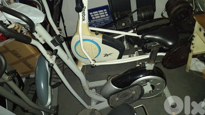 Elliptical treadmill  and bicycle  03027072 مكنات كارديو لحرق الدهون 1