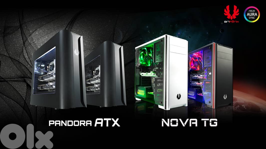 Gaming cases, high-end PSU's, LED strips 1