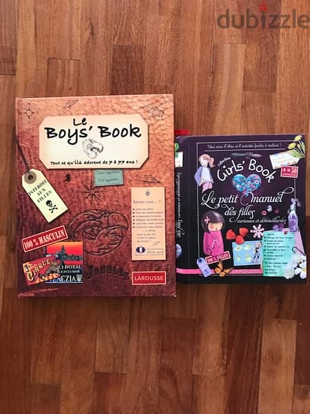 Girls book & le boys book 0