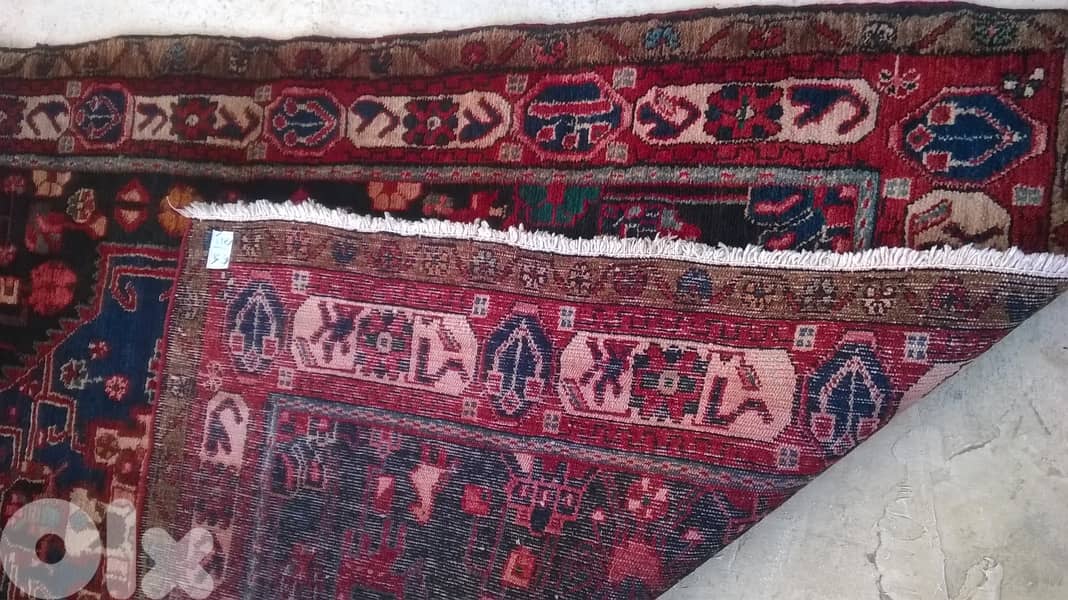 Old iranian Carpet kokazian, wool hand made , 200x135cm, 210$ 2