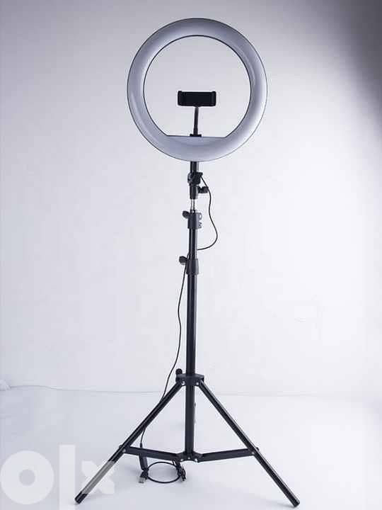 10" Ringlight Ring Fill Light 3 Colors With Tripod 6