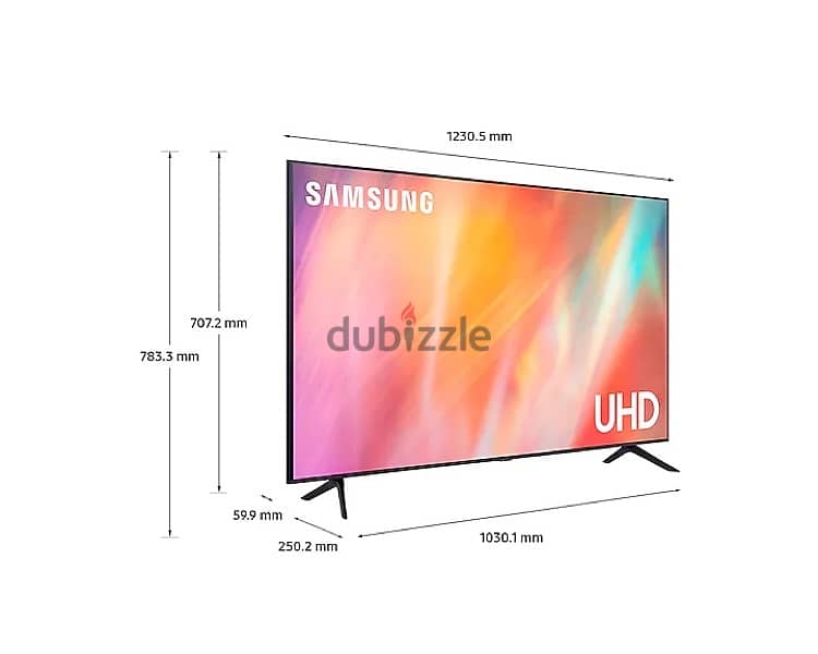 Samsung 55” DU7000 Smart TV 1
