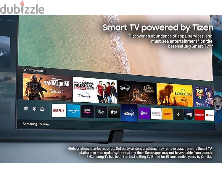 Samsung 55” DU7000 Smart TV 12