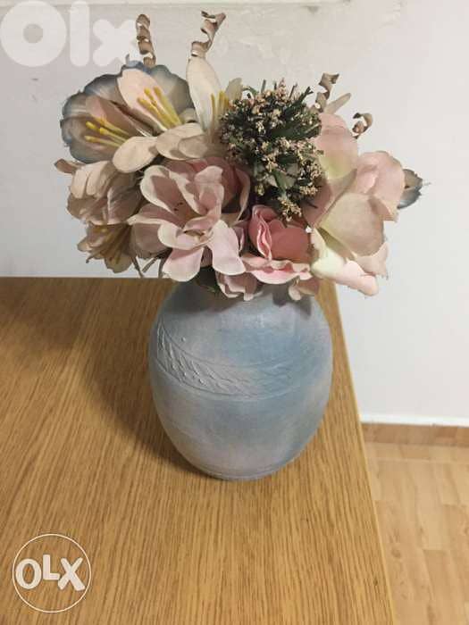 Vase light blue. فاز 3