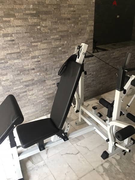 universal weight bench workstation 7