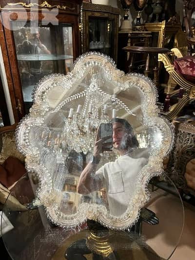 مراي ولا اروع mirroir murano مورانو ايطالية مميزة جداا سعر بلاش