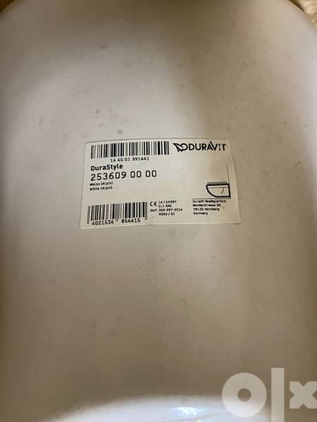 New WC Duravit not installed 1