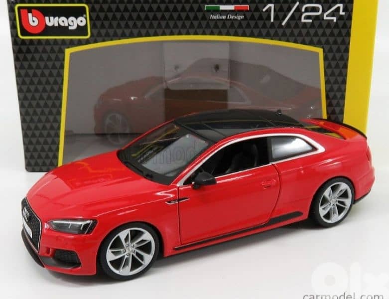 Audi RS 5 diecast car model 1:24 5