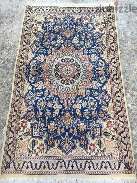 سجاد عجمي نايين. Hand made. persian Carpet 11