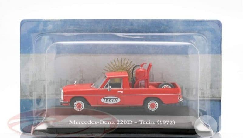 Mercedes 220D ,(1972) diecast car model 1;43. 5