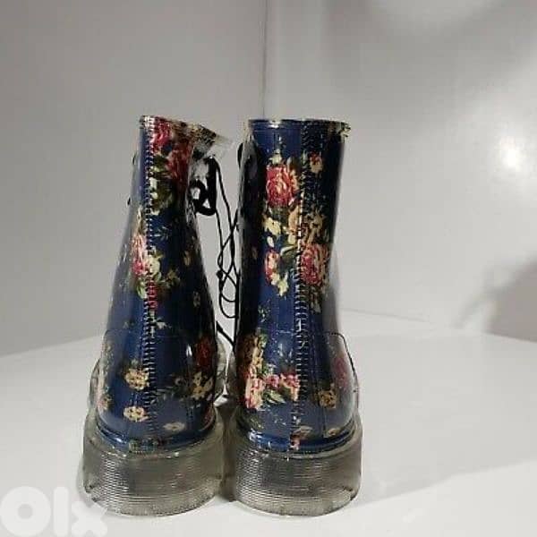 boots Dirty Laundry floral rain boots 38.39 5