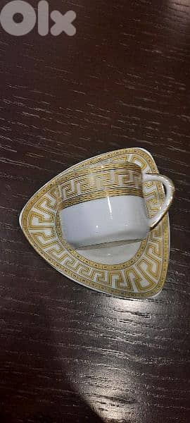 Coffee cups. Gold color. 4 pieces 0