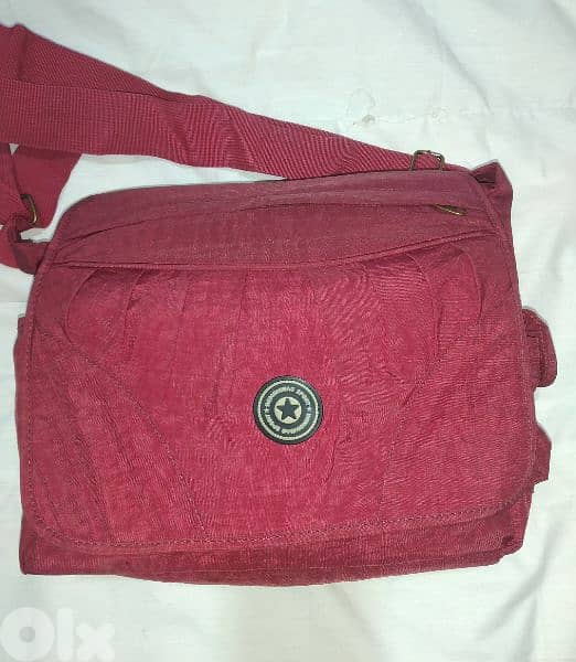 messenger bag big size bordo 6