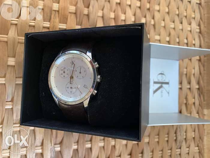 Calvin Klein Chronograph quartz k22271 men's 41mm watch White 1