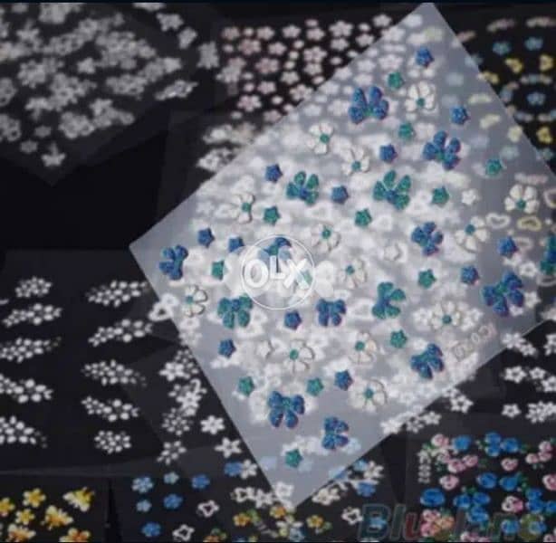 instant professional manicure 3D nails stickers 8