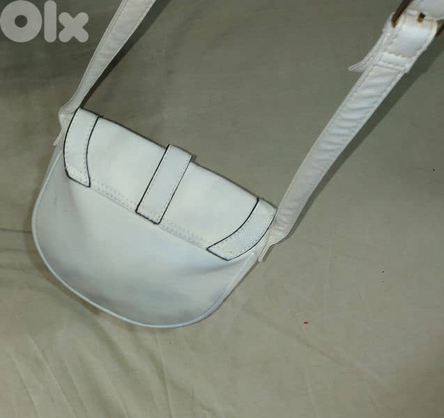 bag white cross real leather  1=7$ or 3=15$ 1