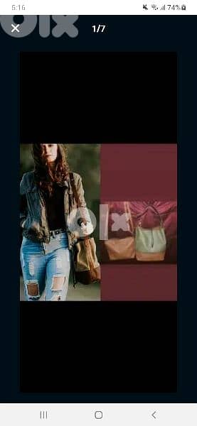 handbag zayte ma3 bene handbag real leather otte3ten 9