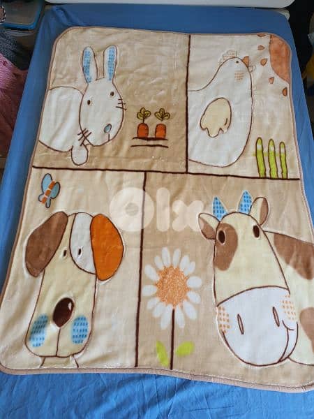 Baby blanket 140 × 110 cm / حرام ولادي جديد 1
