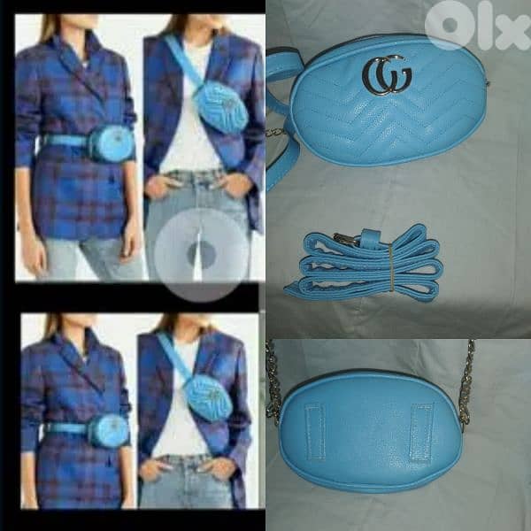 bag belt bag or cross only blue 0
