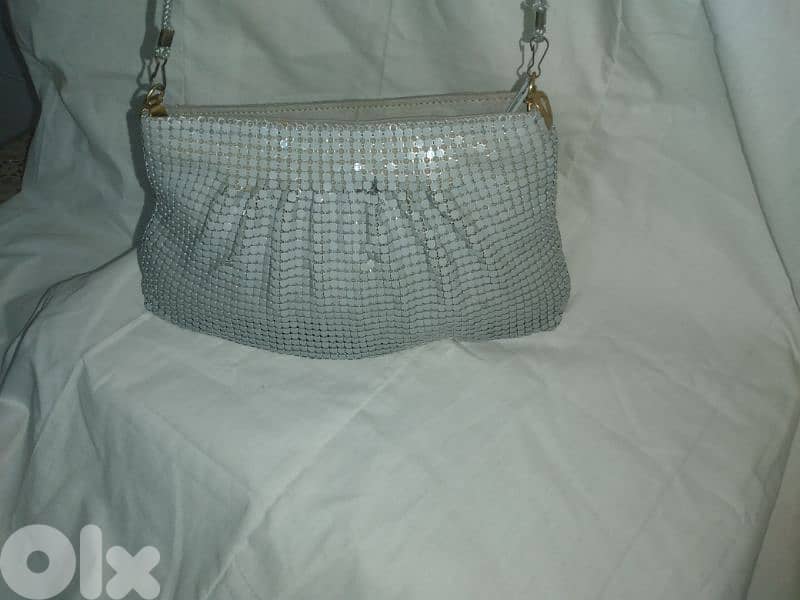 bag vintage chainmail mesh clutch 3