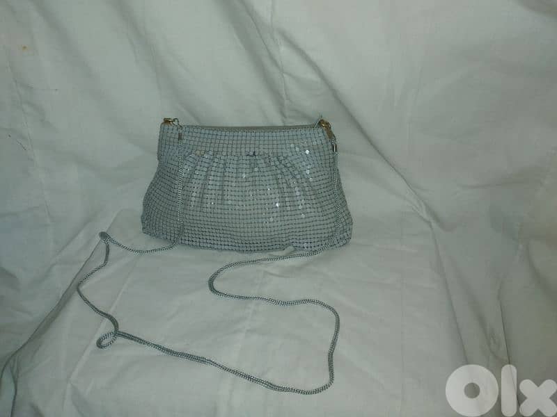 bag vintage chainmail mesh clutch 4
