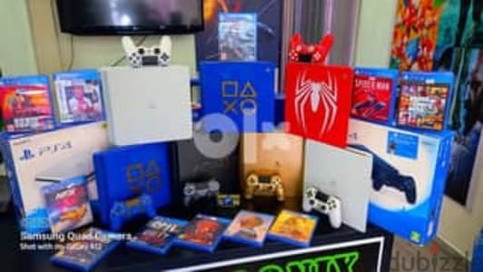 ps4 super clean  with warranty starting 150$