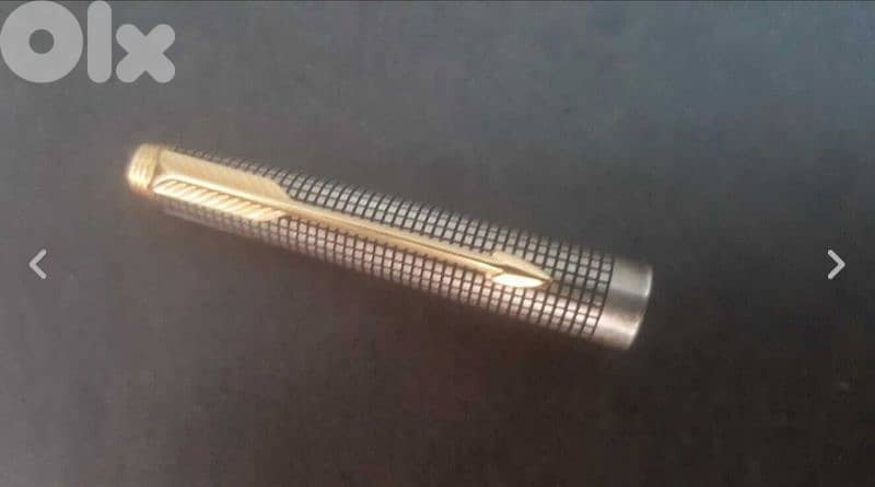 Vintage Sterling Silver Parker 75 ball point pen made in U. S. A 2