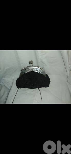 handbag vintage laces silver glasp 2