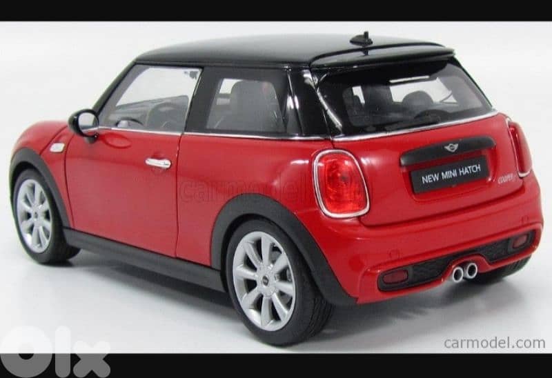 Mini Cooper S diecast car model 1;18. . 2