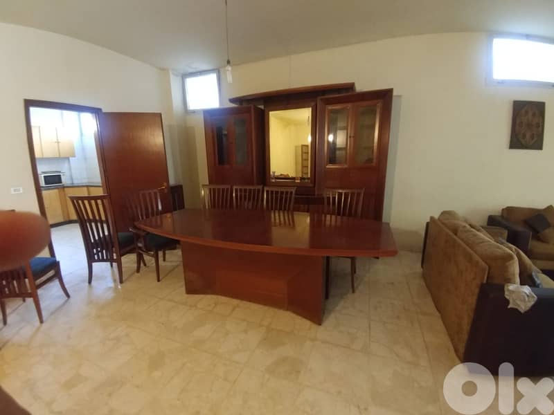 ballouneh fully furnished apartment Ground floor + 80m terrace  #4686 0