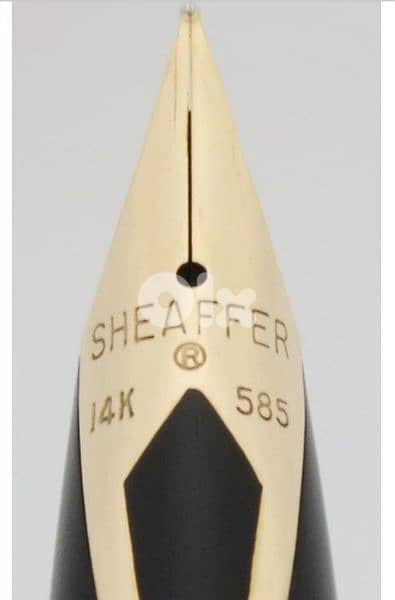 Vintage Sterling silver Sheaffer fountain pen with 14k. gold 2