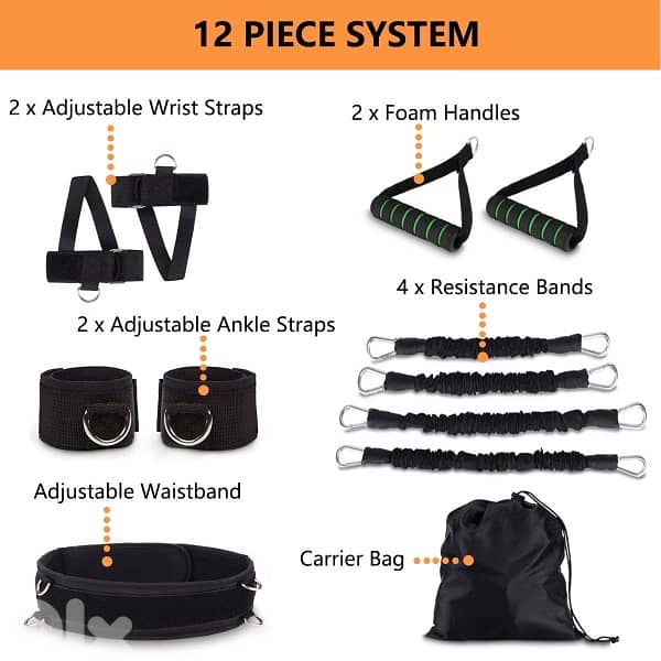Boxing Resistance Bands Set 1