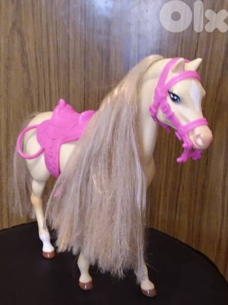 BLOSSOM BEAUTIES BARBIE HORSE from Mattel 2002 as new toy=20$ 1