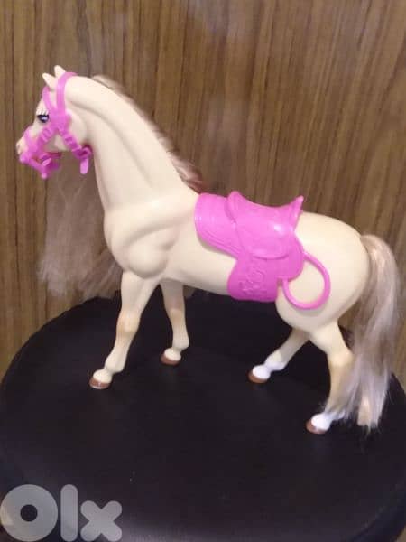 BLOSSOM BEAUTIES BARBIE HORSE from Mattel 2002 as new toy=20$ 2