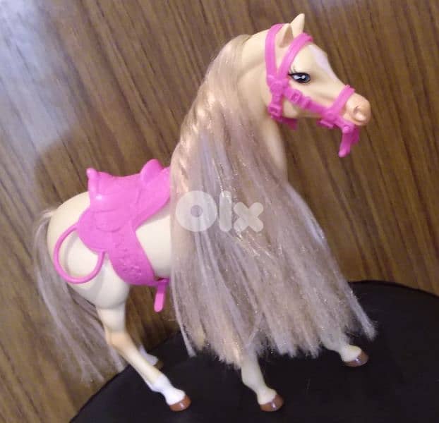 BLOSSOM BEAUTIES BARBIE HORSE from Mattel 2002 as new toy=20$ 0
