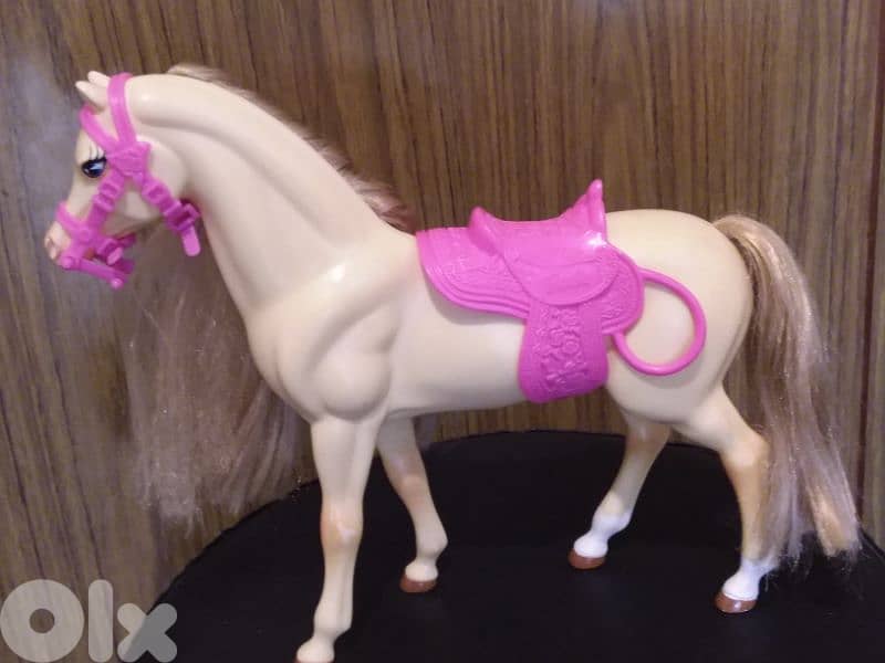 BLOSSOM BEAUTIES BARBIE HORSE from Mattel 2002 as new toy=20$ 7