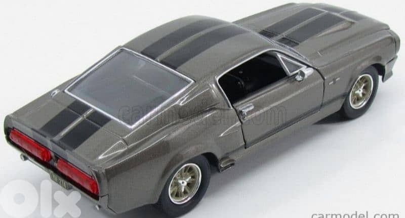 Shelby Mustang GT 500 (Eleanor) diecast car model 1:24. 1